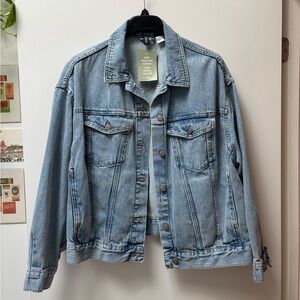 H&M Light Blue Denim Jacket